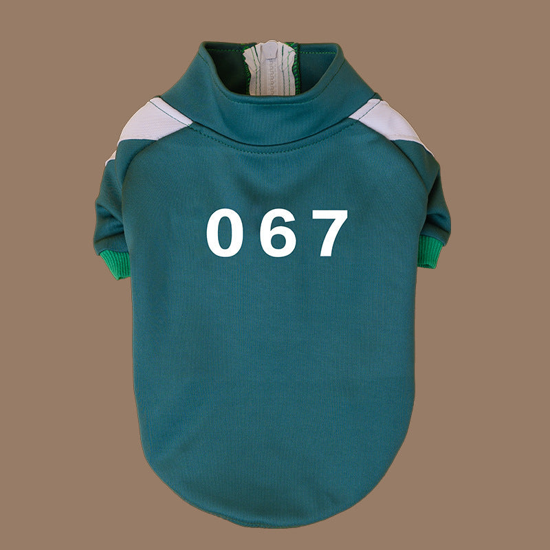 456 Digital Pet Clothes Cat Dog Coat Teddy Small And Medium-sized Dogs Sweater - Pimmbi