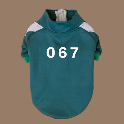 456 Digital Pet Clothes Cat Dog Coat Teddy Small And Medium-sized Dogs Sweater - Pimmbi