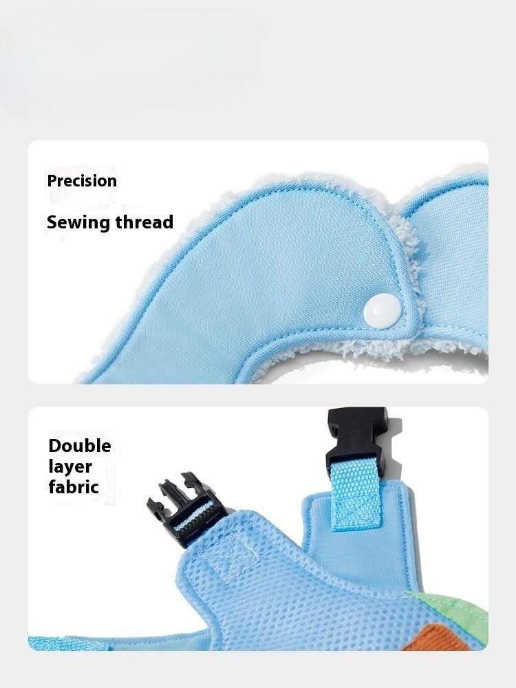 Babycare West Highland Plush Puppy Command Dog Scarf Hat Dog Clothes Set - Pimmbi