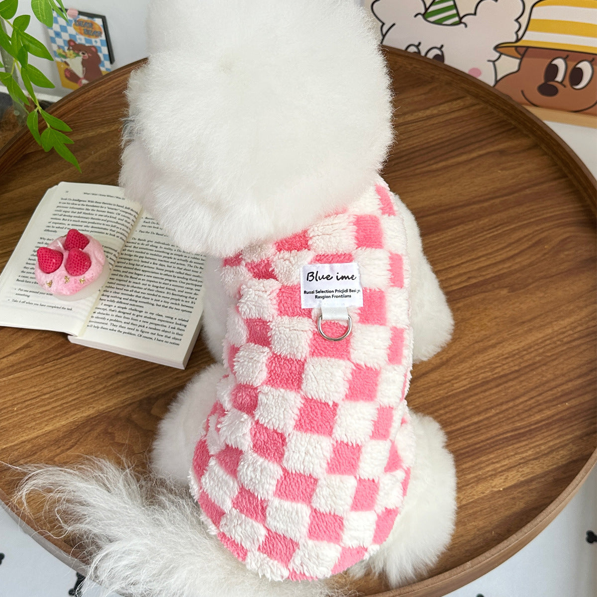 Cat Clothes Teddy Bichon VIP Traction Vest - Pimmbi
