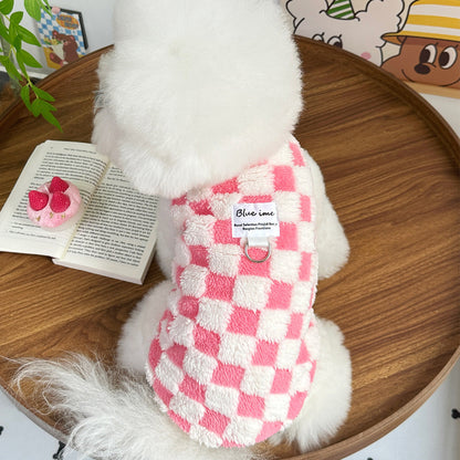 Cat Clothes Teddy Bichon VIP Traction Vest - Pimmbi