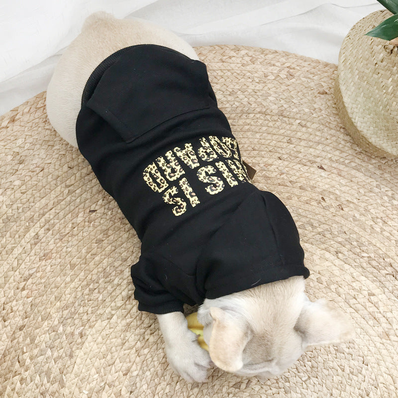 Warm Pet Clothing Plus Fleece Dog Sweater - Pimmbi