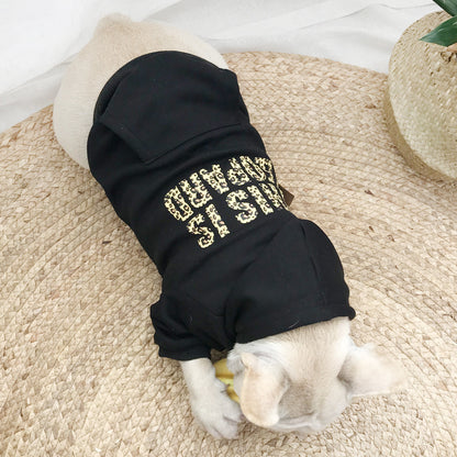 Warm Pet Clothing Plus Fleece Dog Sweater - Pimmbi
