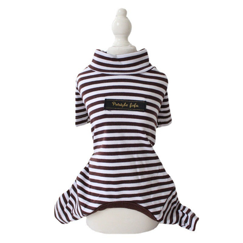 Cotton Eight-color Striped Pet Leggings - Pimmbi