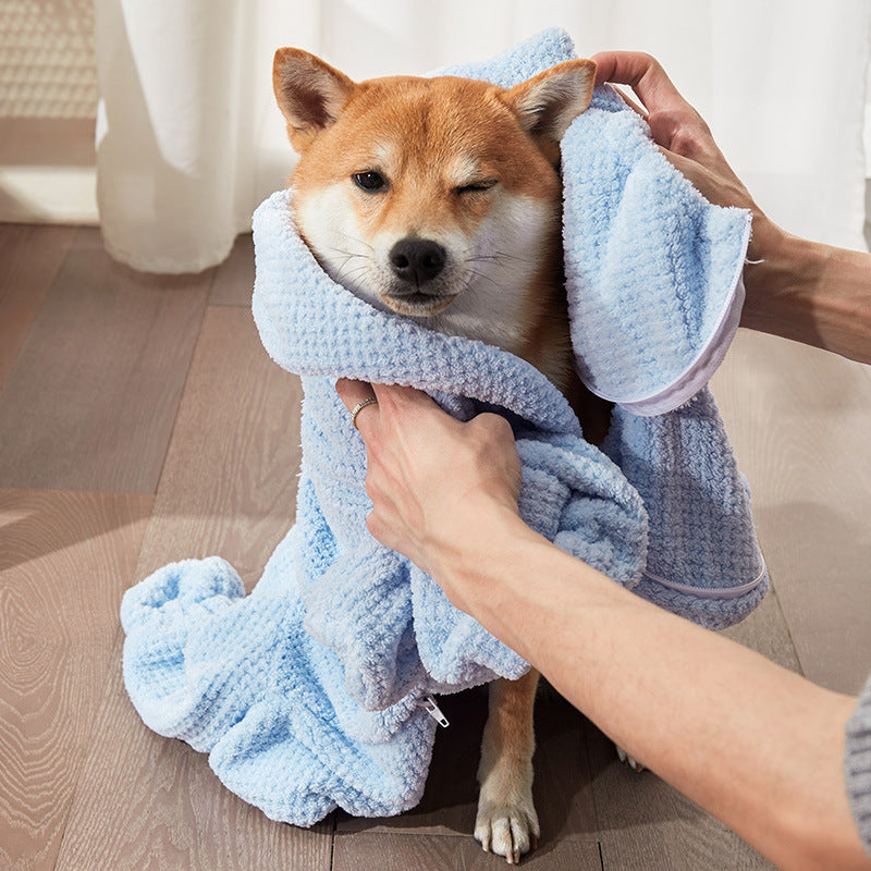 Absorbent Towel For Pet Thickening And Quick-drying - Pimmbi