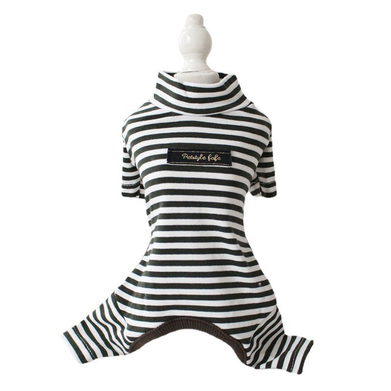 Cotton Eight-color Striped Pet Leggings - Pimmbi