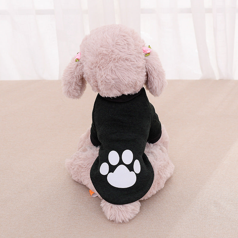 Clothing Pet Clothing Two-legged Sweater Teddy - Pimmbi