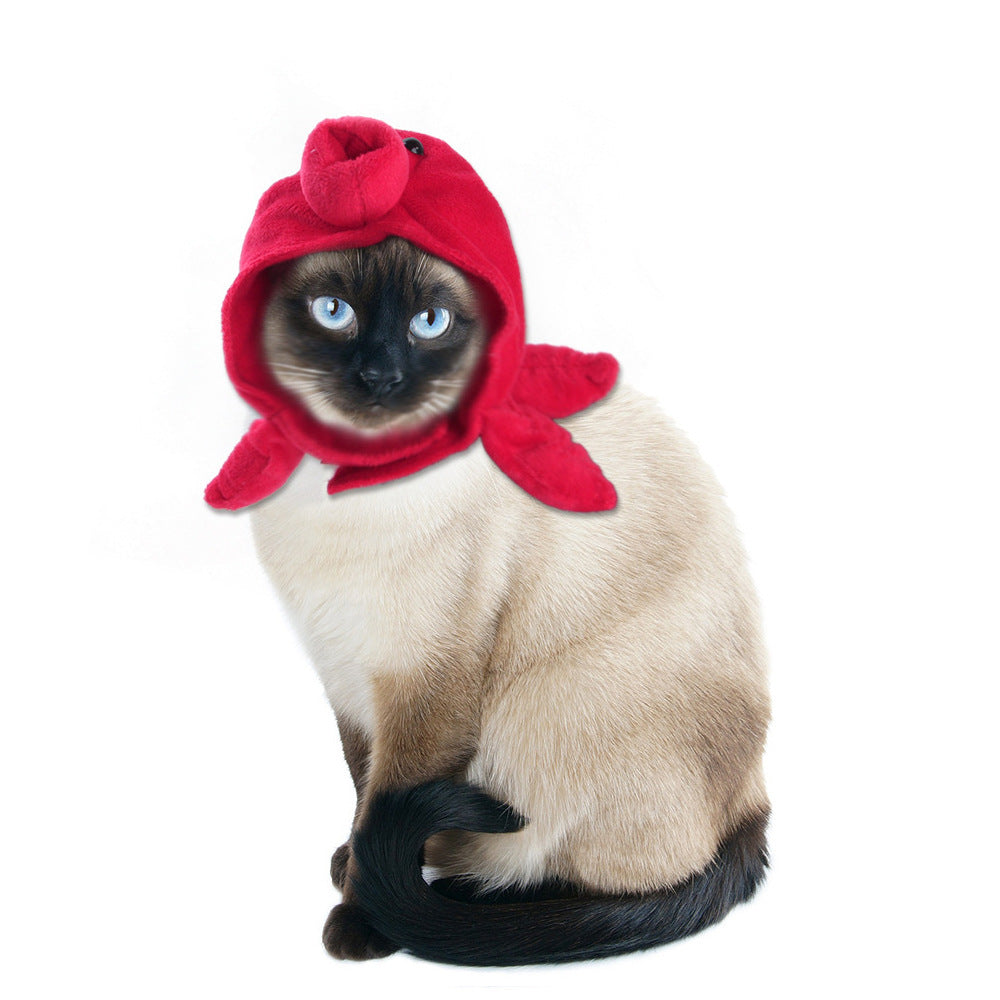 Curly Hair Pet Hat Cat Funny Dress Up Pet Products - Pimmbi